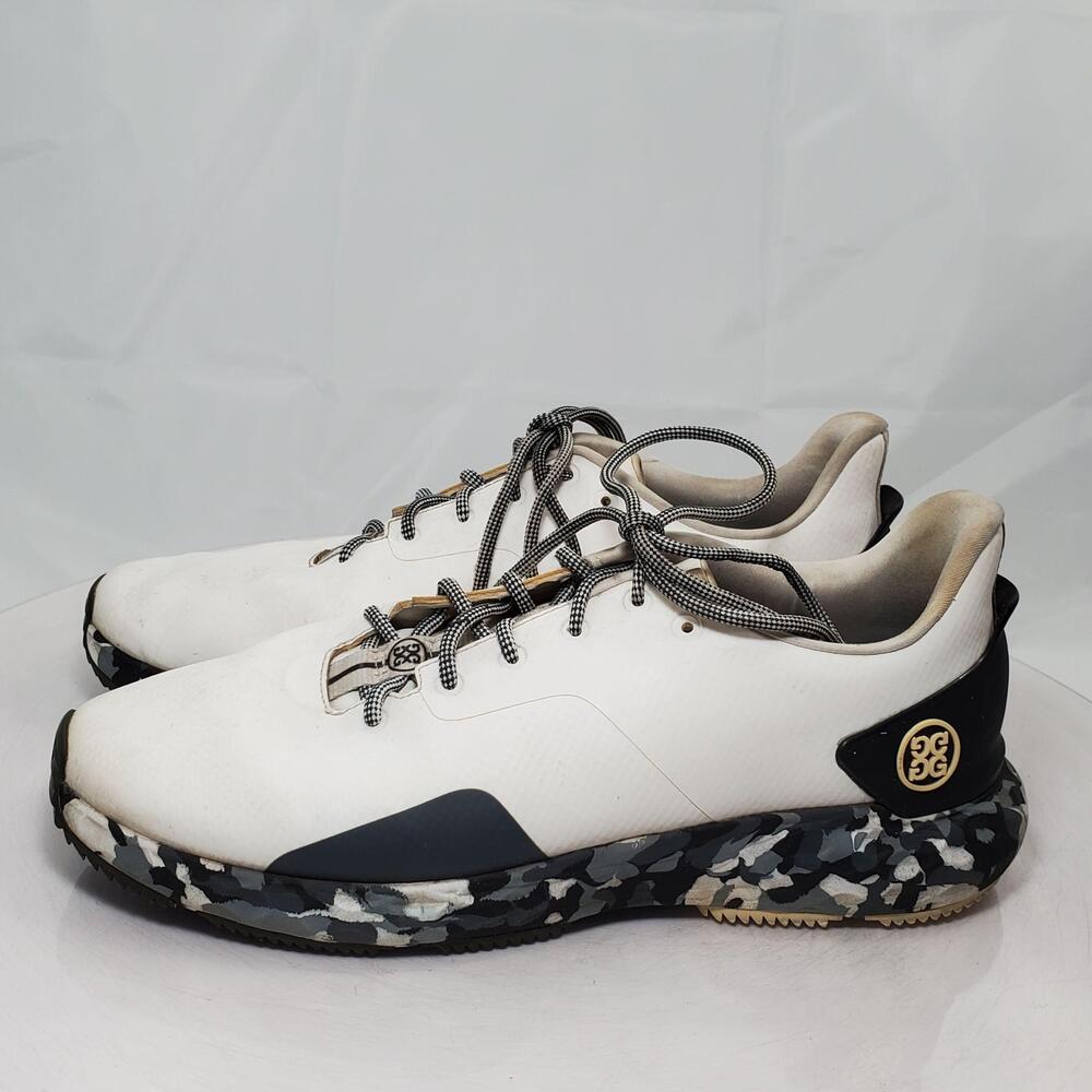 G/FORE Golf Shoes MG4+ Monochrome 11 White Camo Spikeless G4MS21EF30 Sneaker